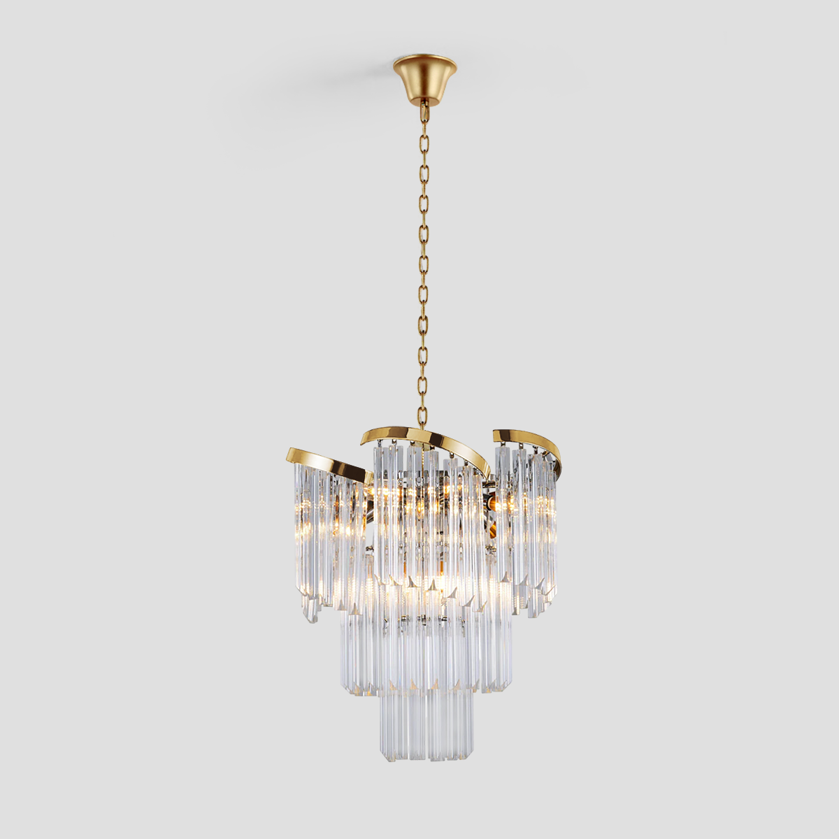 Garett Flow Crystal Chandelier