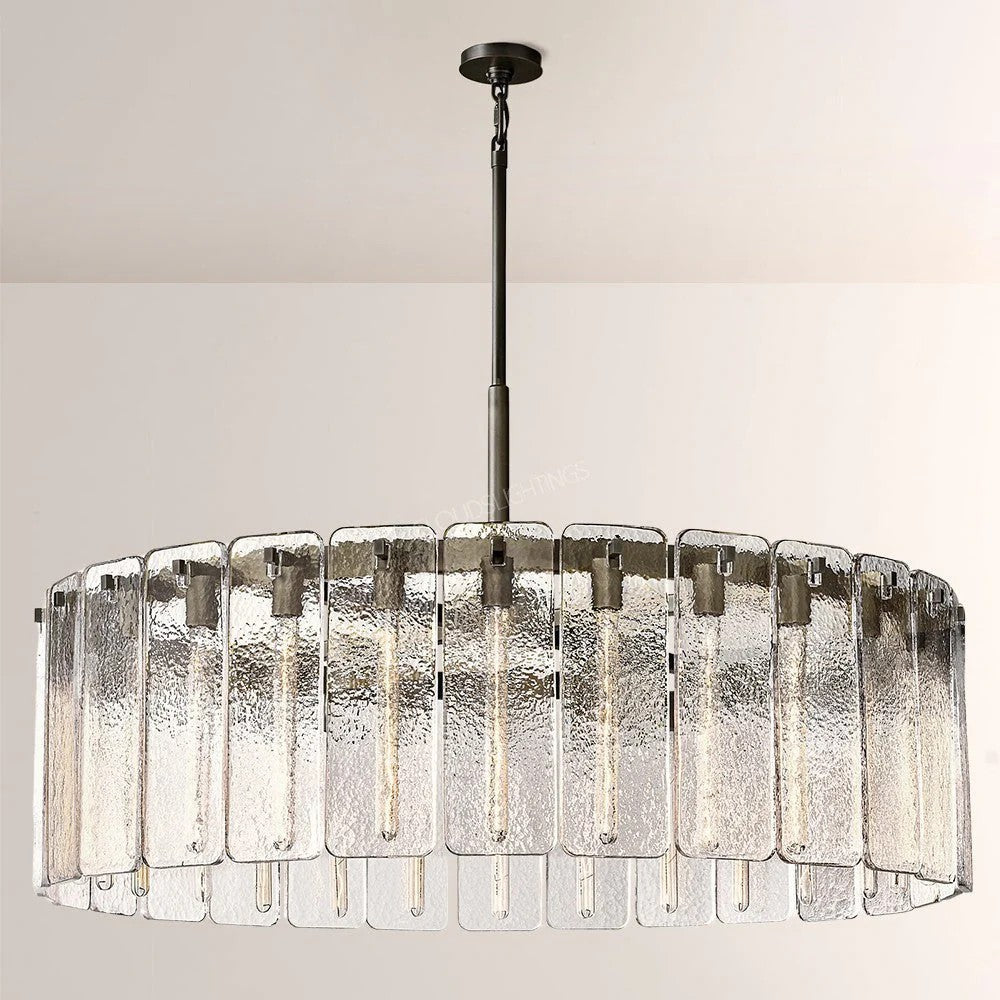 Casalle Glass Round Chandelier 48"D