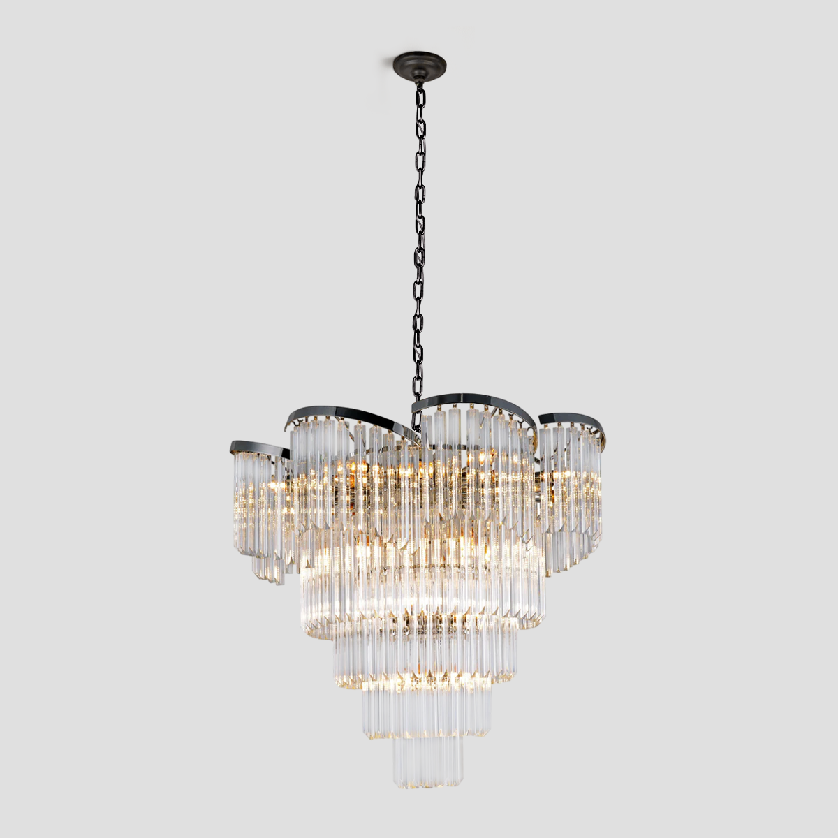 Garett Flow Crystal Chandelier