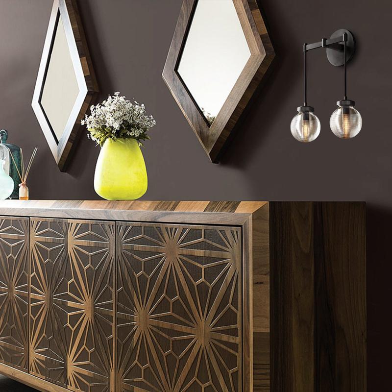 Aileen Pearl Ball 2-Light Wall Sconce