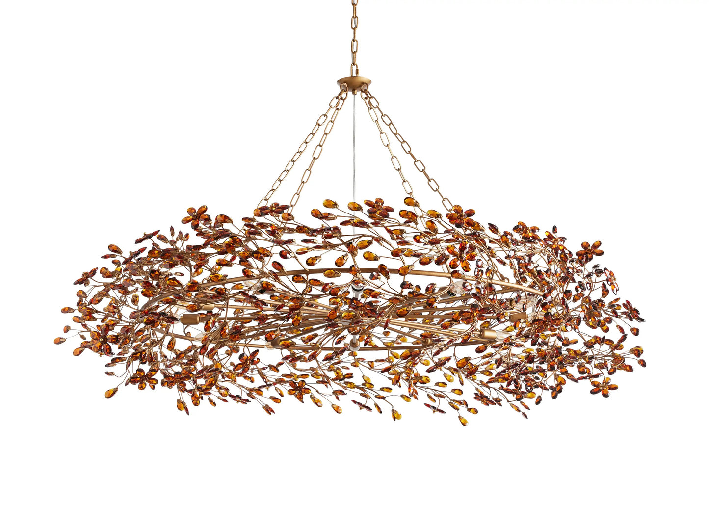 Flora Crown Chandelier 39”W