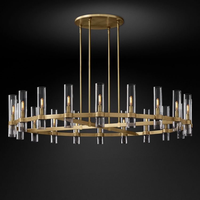 Manor Round Chandelier 60"
