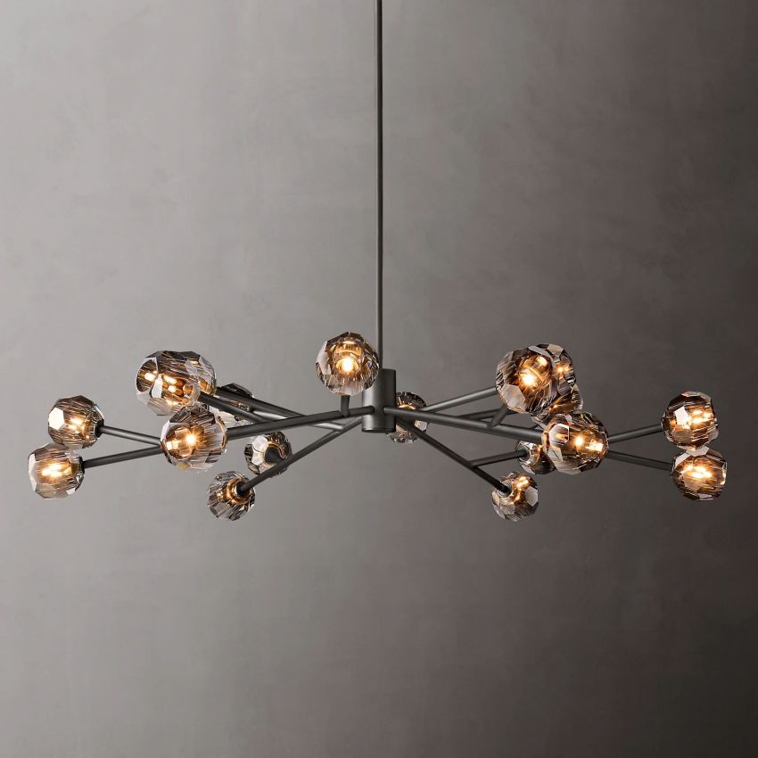 Seaver Round Chandelier 60"