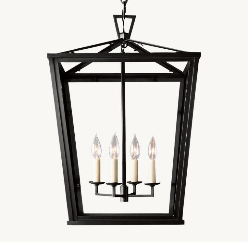 Vintage Openwork Outdoor Pendant