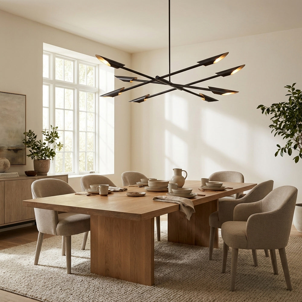 Voyant Multi Arm Spire Chandelier