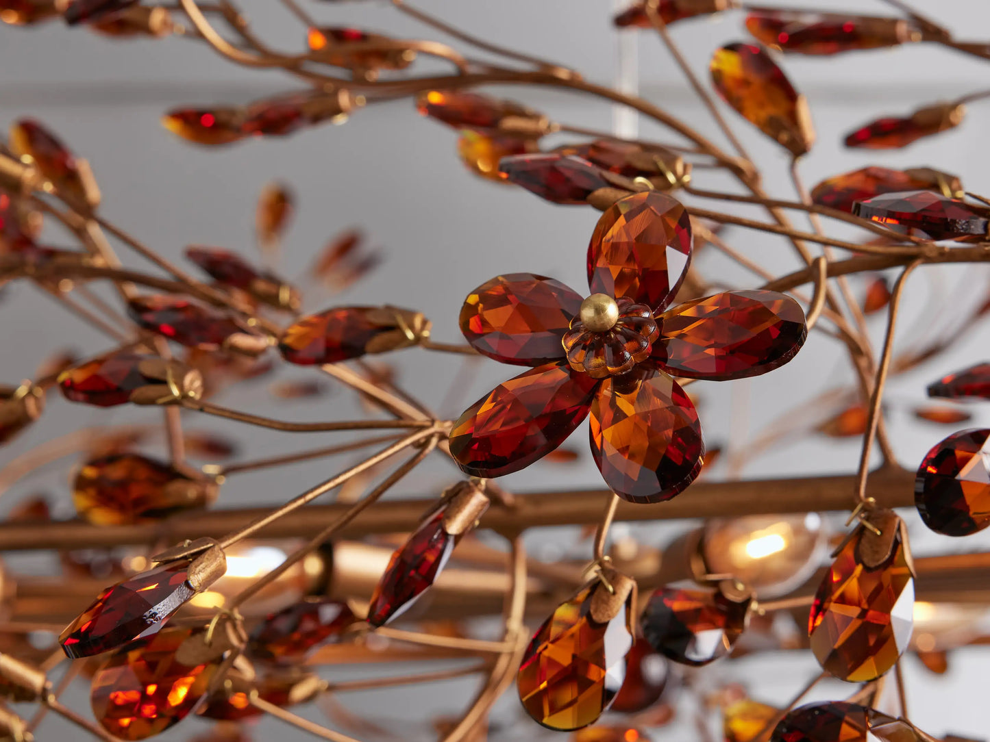 Flora Oval Chandelier 74"W