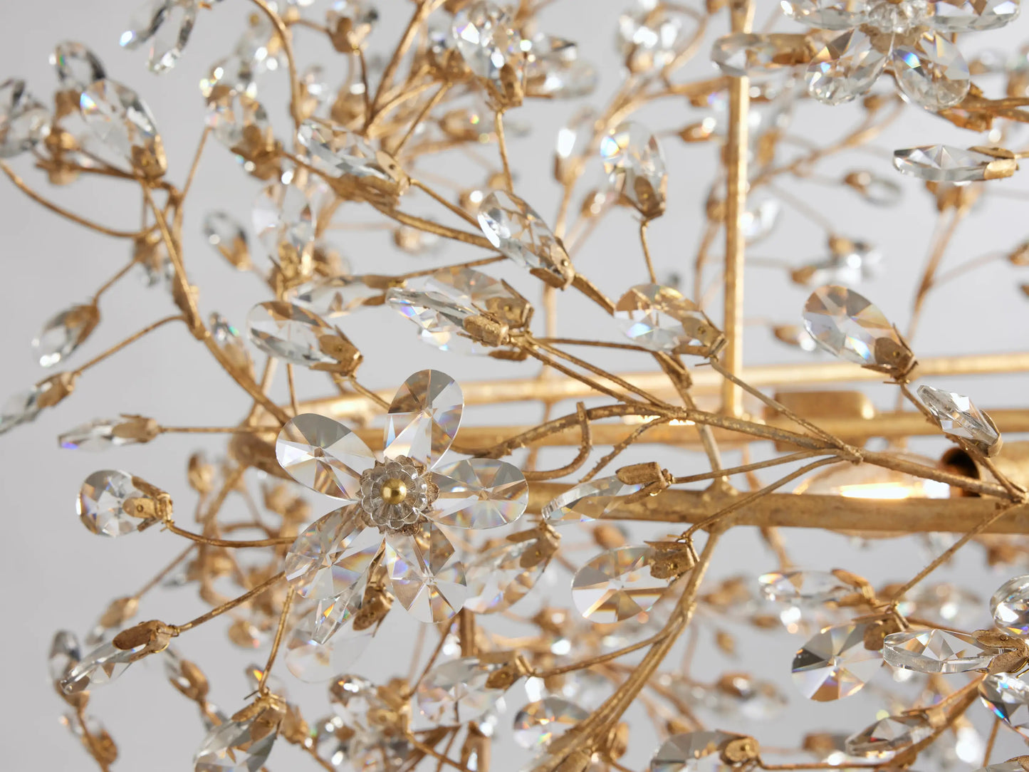 Flora Oval Chandelier 74"W