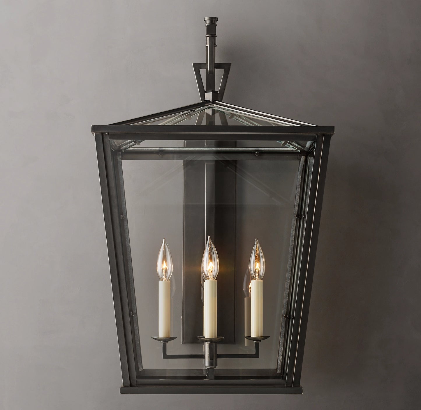 Vintage Openwork Outdoor Sconce 28"