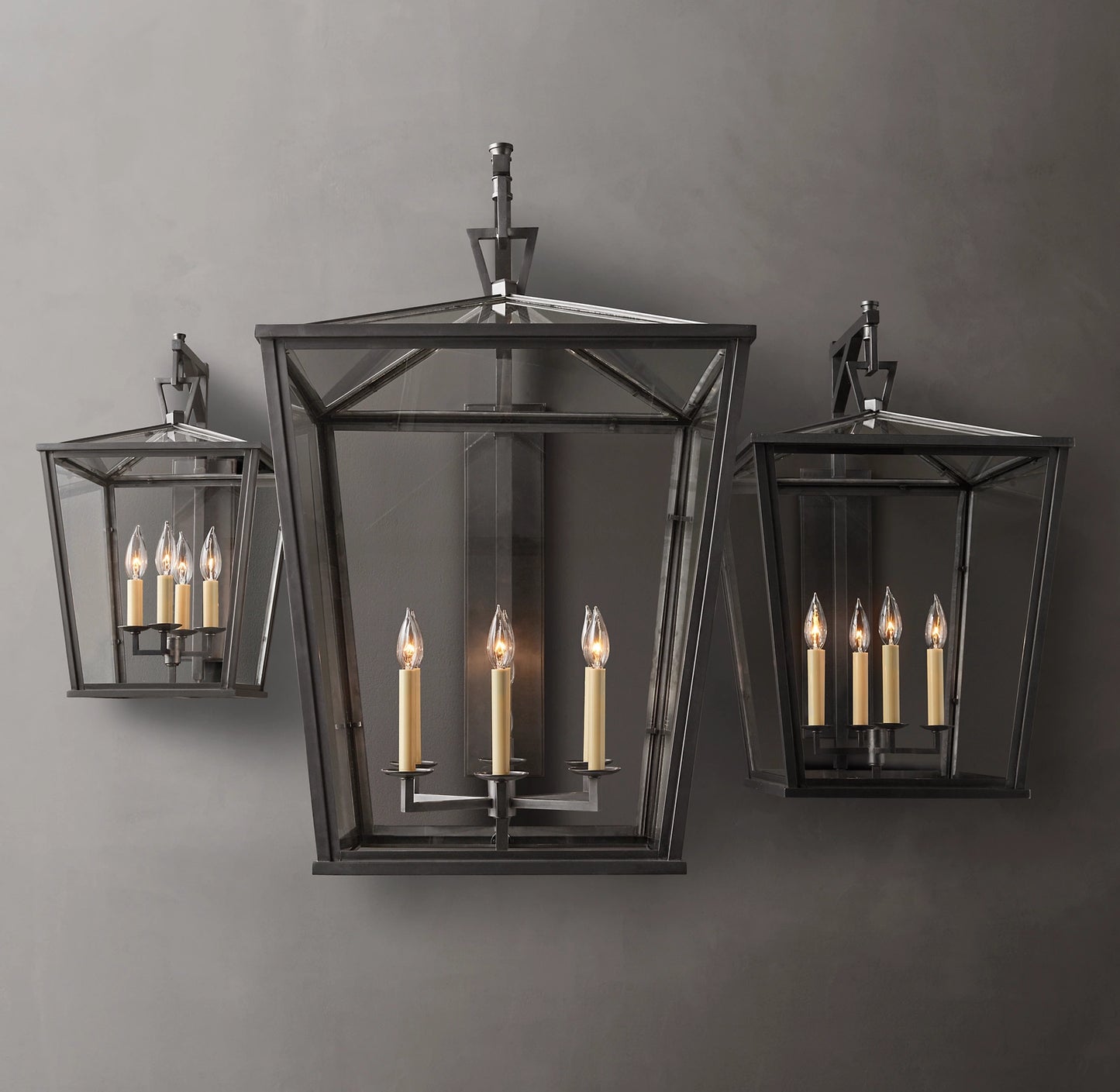 Vintage Openwork Outdoor Sconce 22"