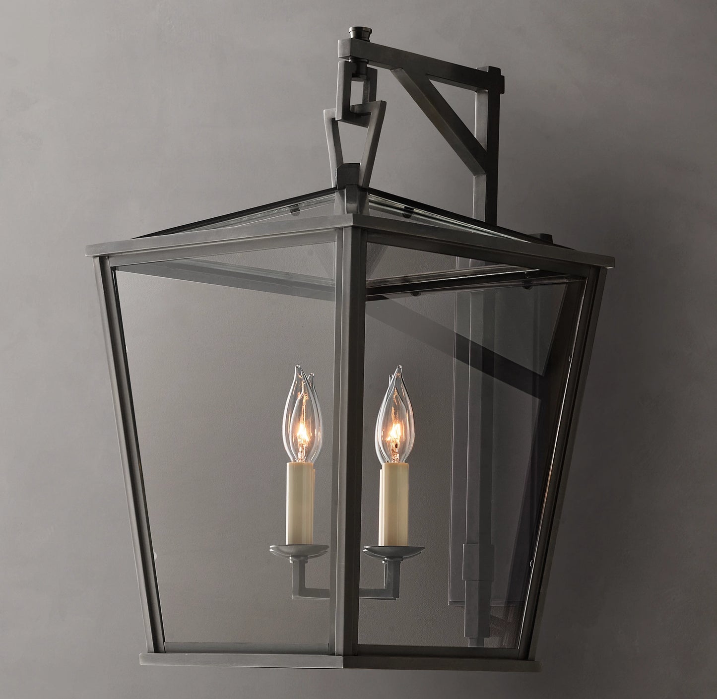 Vintage Openwork Outdoor Sconce 22"