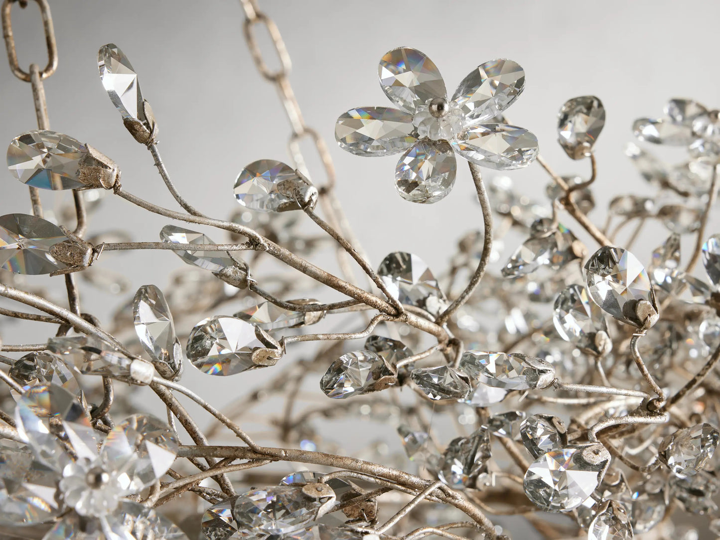 Flora Oval Chandelier 74"W