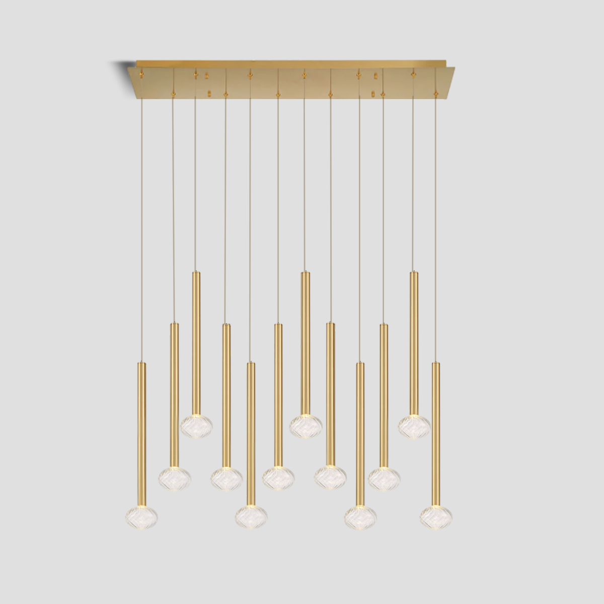 Leslie Crystal Chandelier /Pendant Light For Living Room Dinning Room