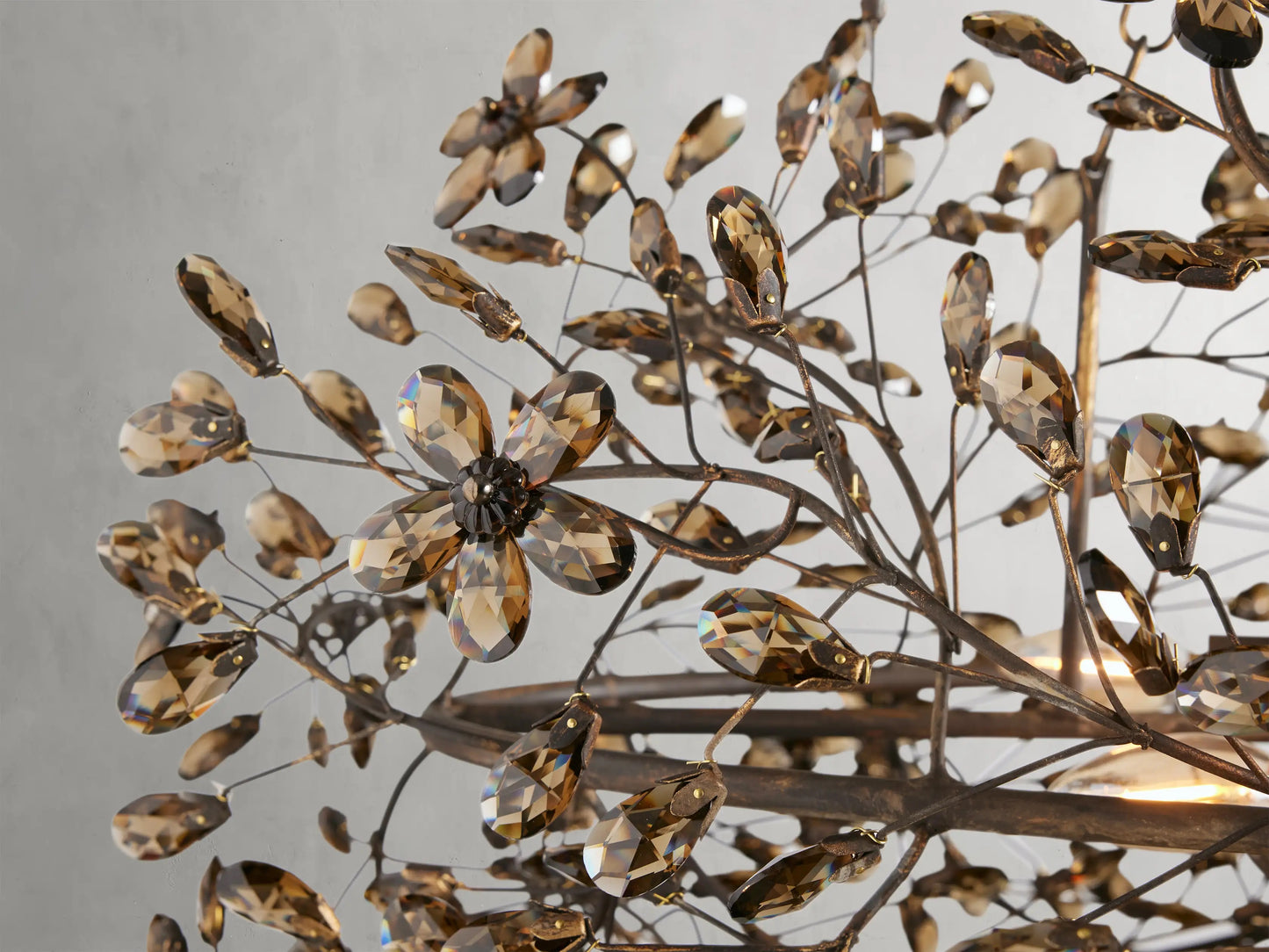 Flora Oval Chandelier 74"W