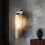 Alisa Luxury Plated Aluminum Chain Tassel Long Wall Lamp