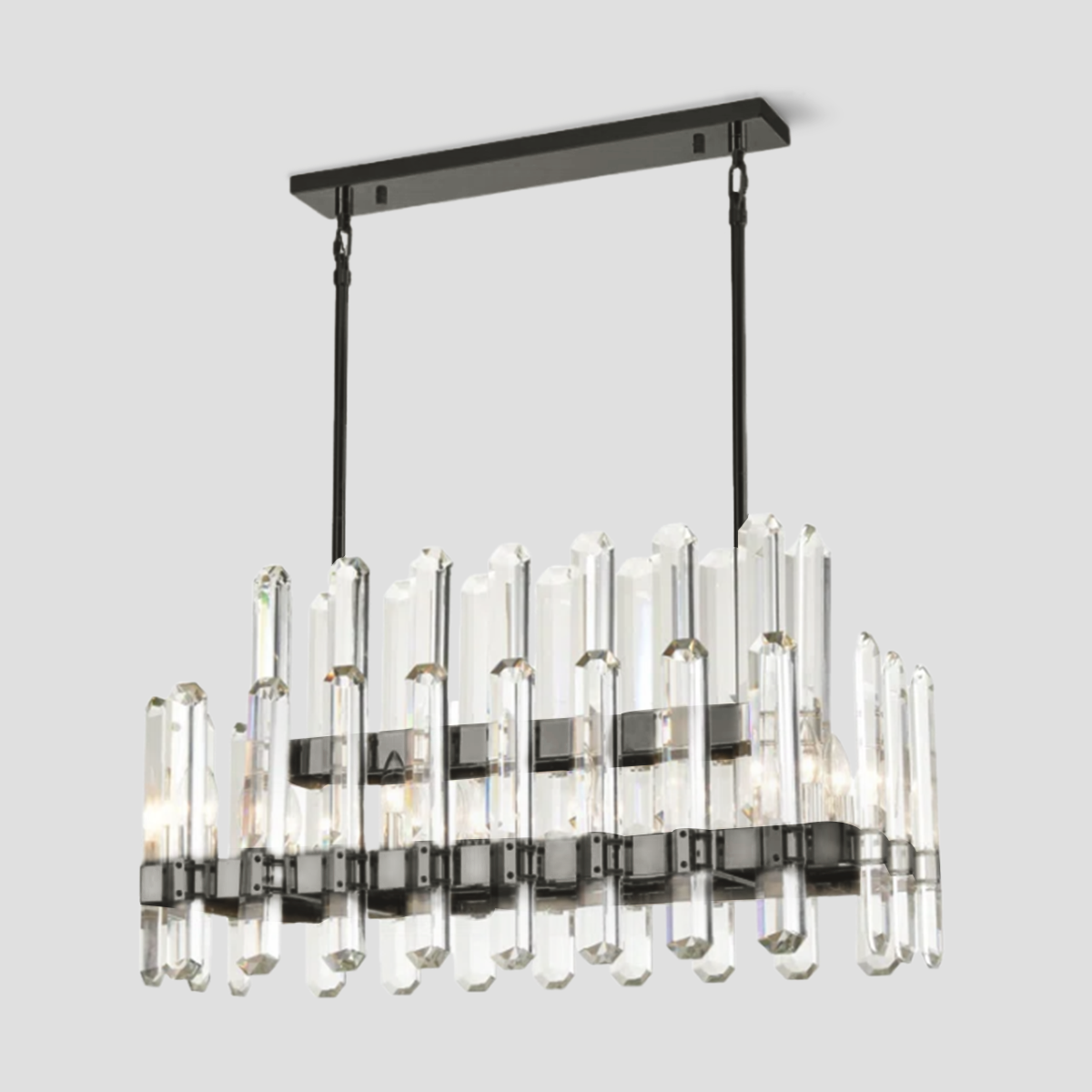 Cicely Crystal Linear Chandelier