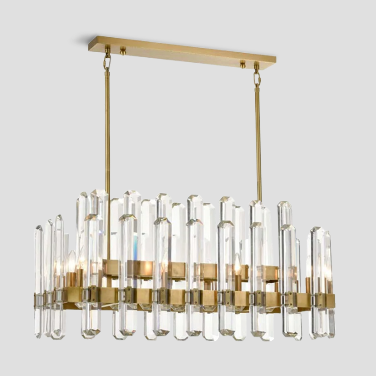 Cicely Crystal Linear Chandelier