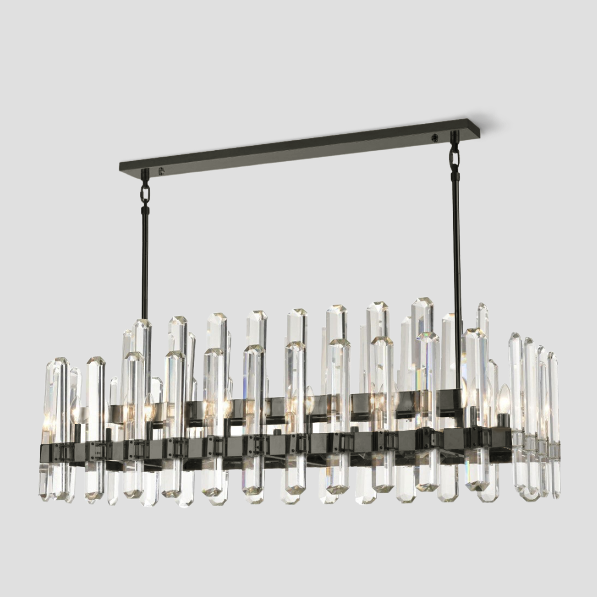 Cicely Crystal Linear Chandelier