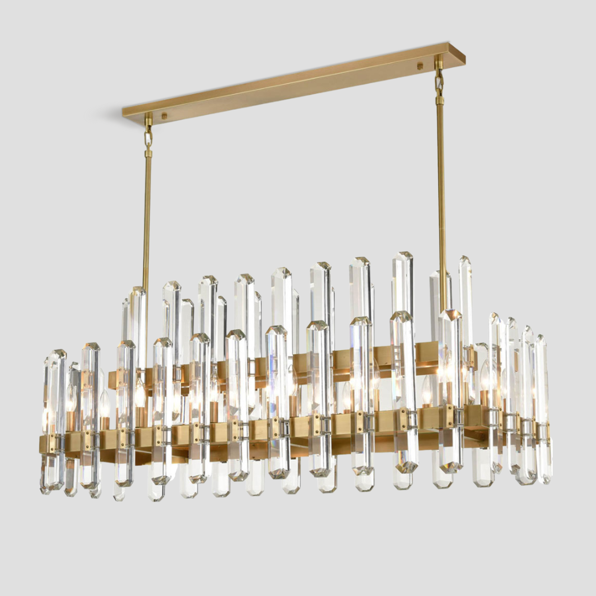 Cicely Crystal Linear Chandelier