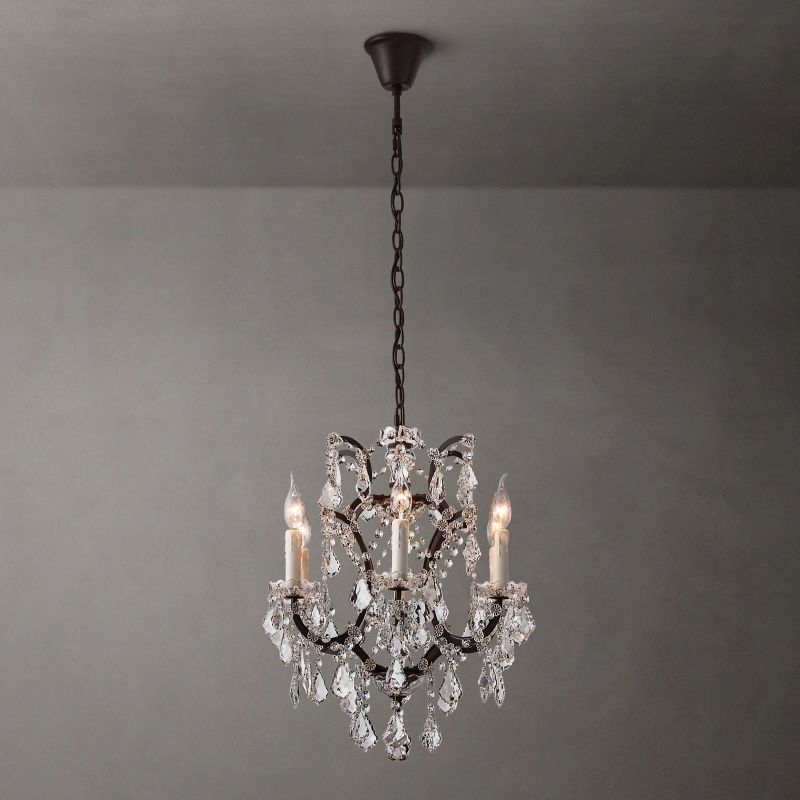 Hotel Elegance Round Chandelier 18"