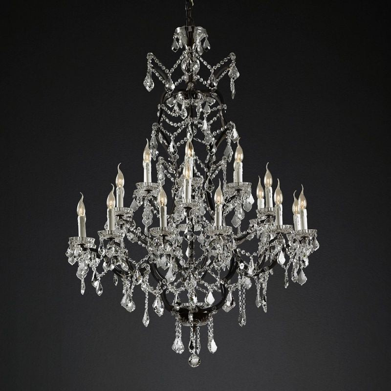 Hotel Elegance Round Chandelier 40"