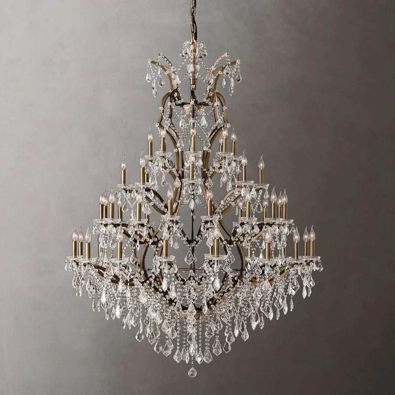 Hotel Elegance Round Chandelier 60"