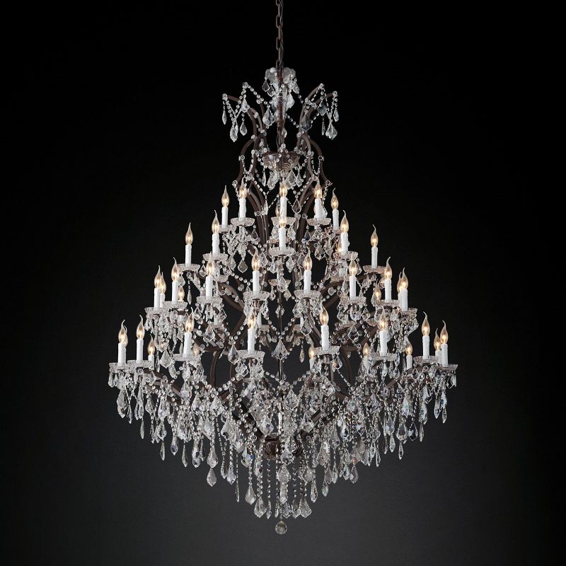 Hotel Elegance Round Chandelier 60"