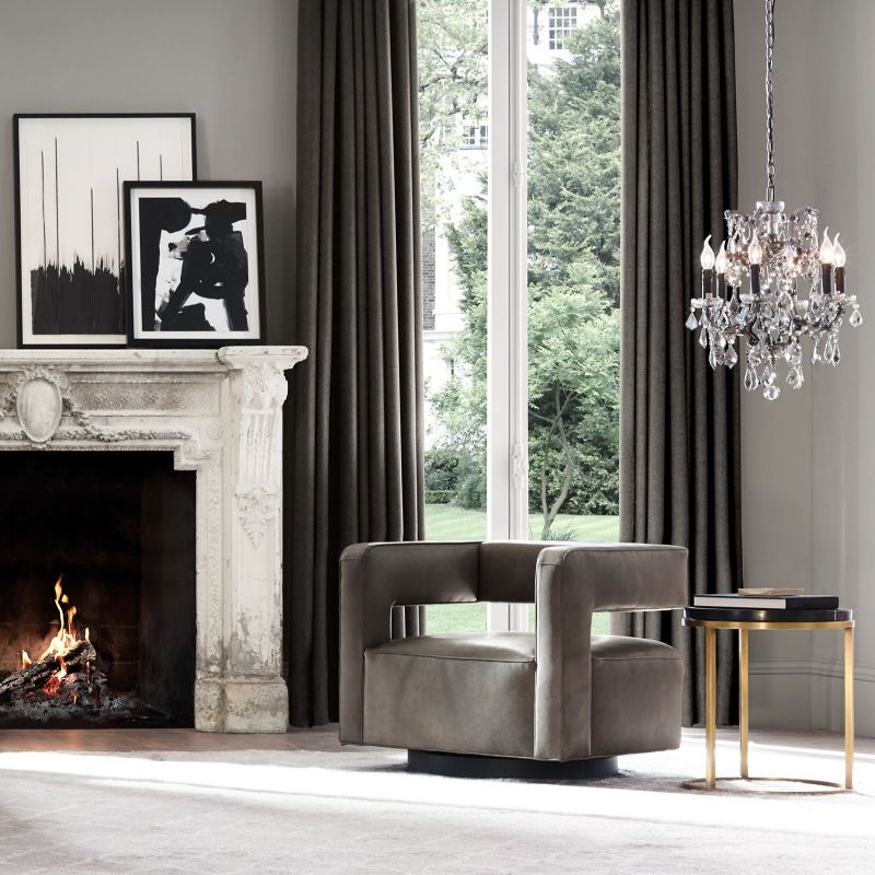 Hotel Elegance Round Chandelier 60"