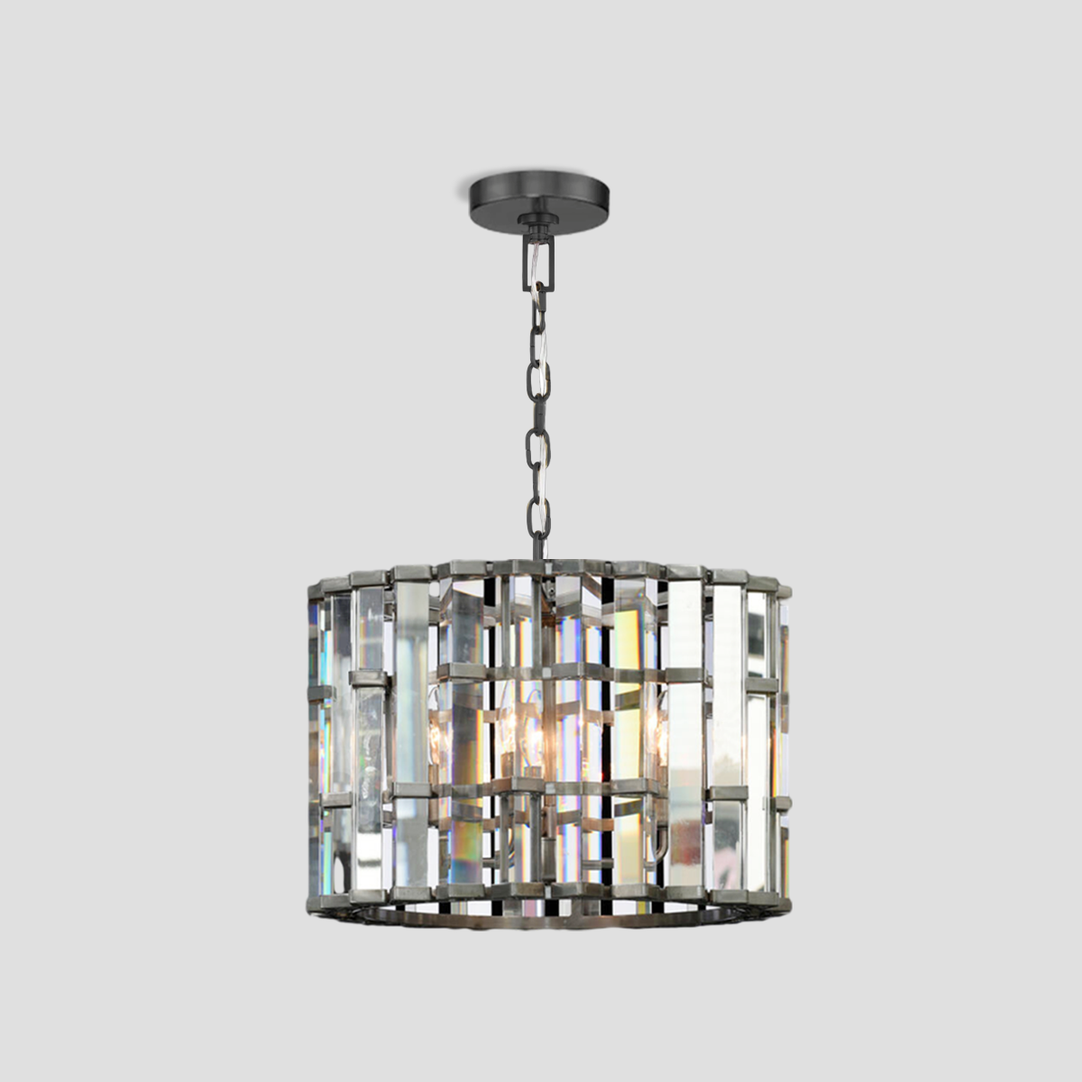 Teague Cylindrical/ Linear Chandelier