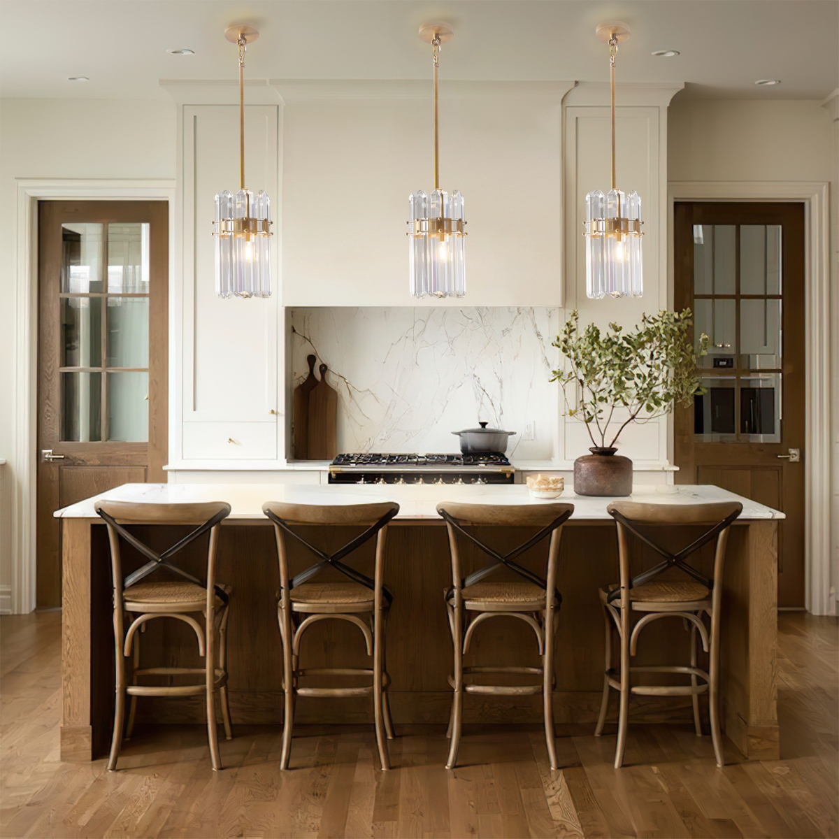 Cicely Crystal Single Pendant