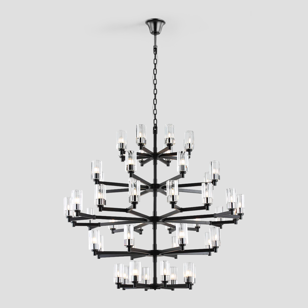 Tumbler Large Crystal Chandelier