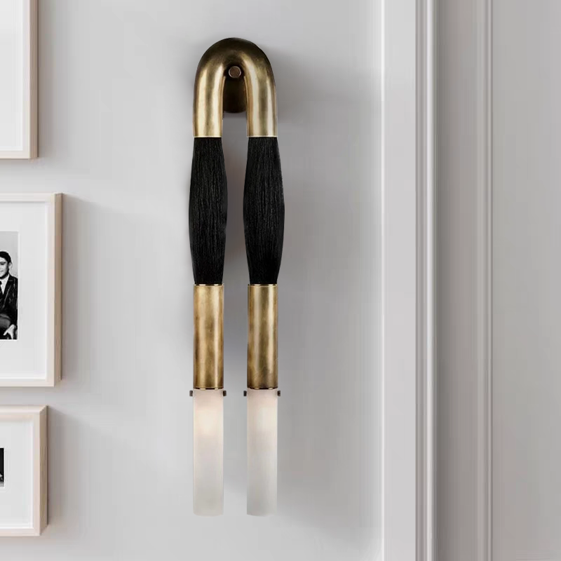 Horse Hair Sconce