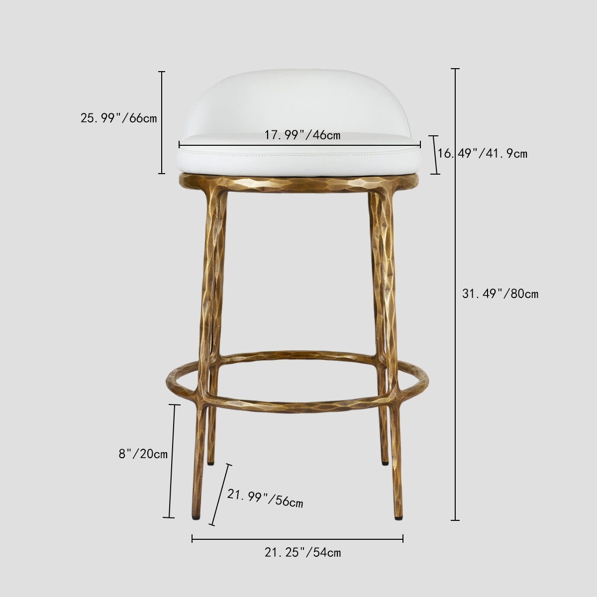 Thaddeus Bar Counter Stool