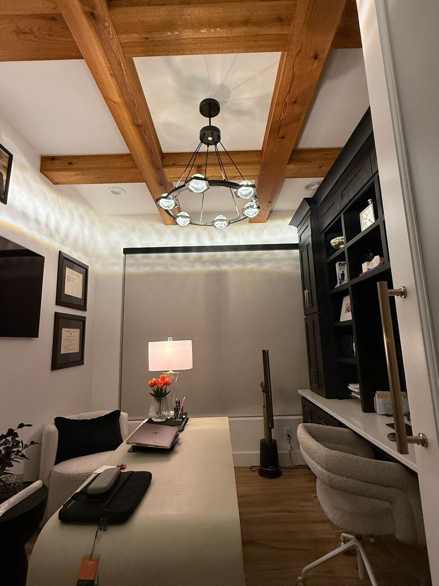 Newton Two-Tier Round Chandelier 60"