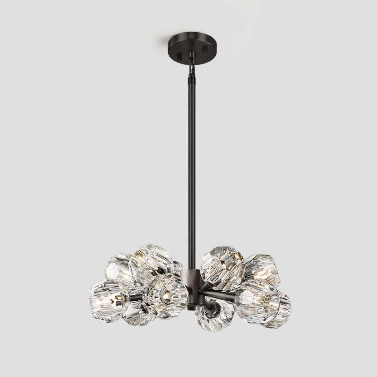 Seaver Clear Glass Chandelier