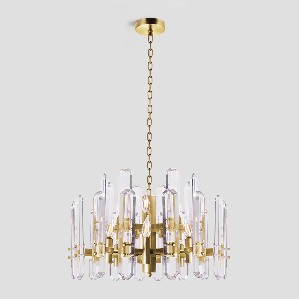 Cicely Crystal Round Chandelier