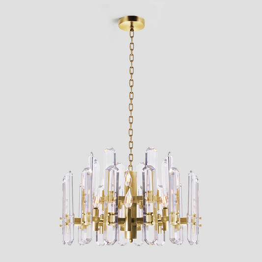 Cicely Crystal Round Chandelier