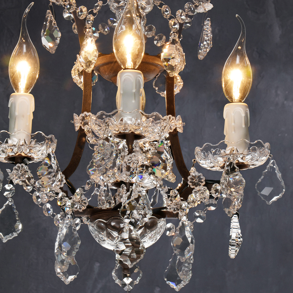 Classical Antique Crystal Chandelier