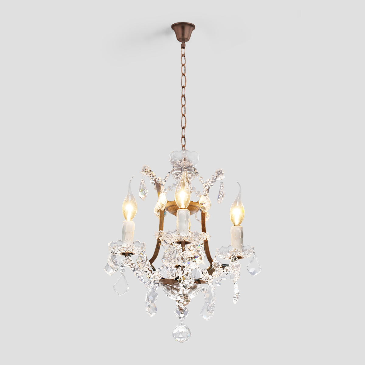 Classical Antique Crystal Chandelier