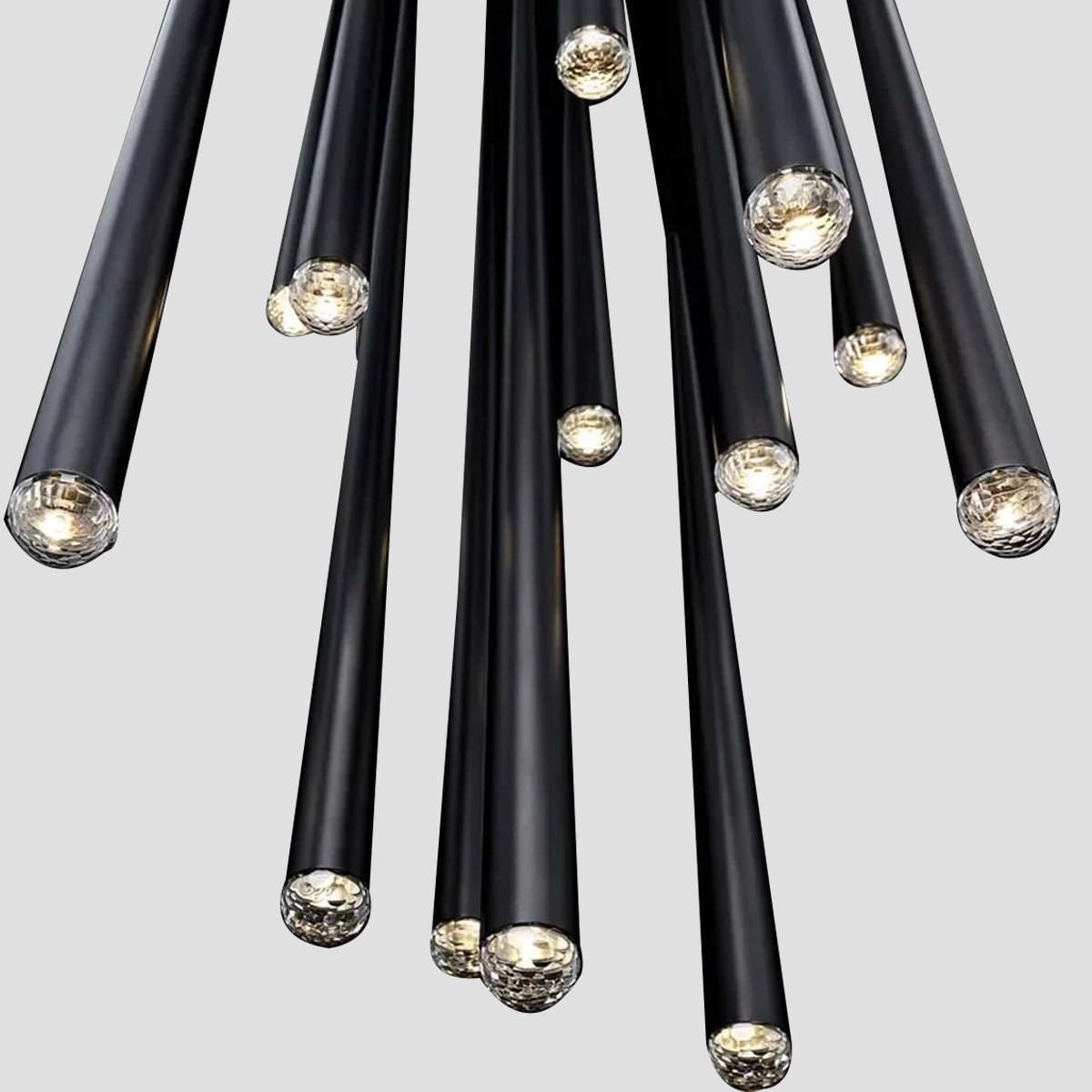 Droop Rectangle Tubular Chandelier