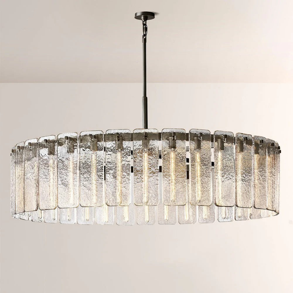 Casalle Glass Round Chandelier 60"D