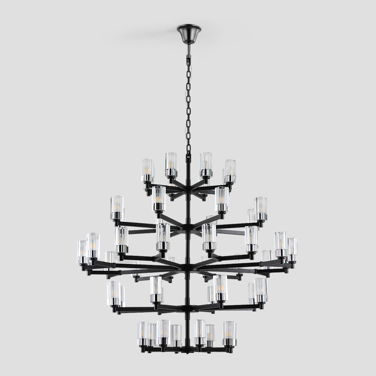 Tumbler Large Crystal Chandelier