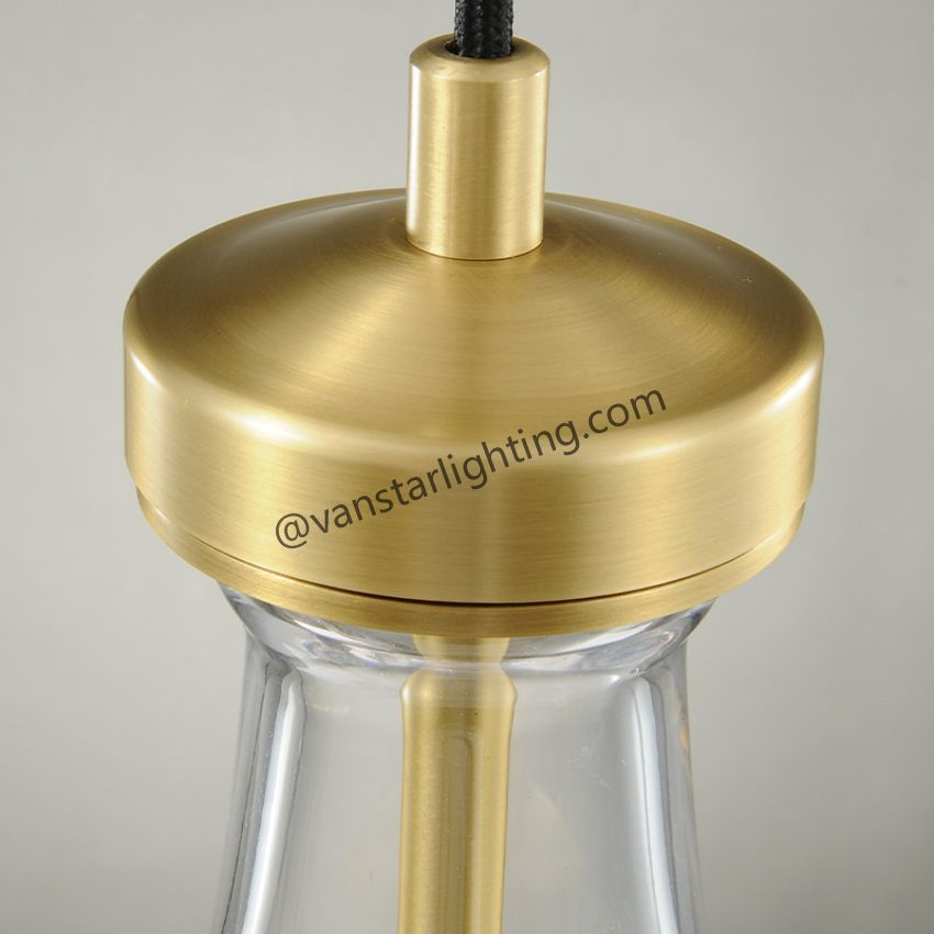Raindrops 3-Light Cord Round Chandelier