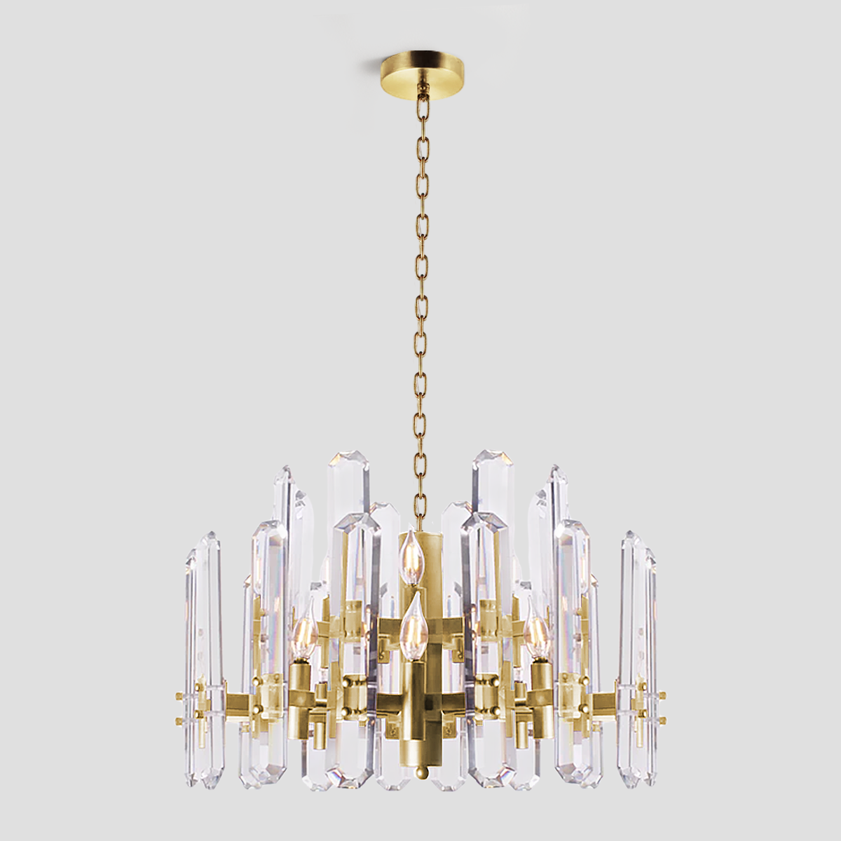 Cicely Crystal Round Chandelier