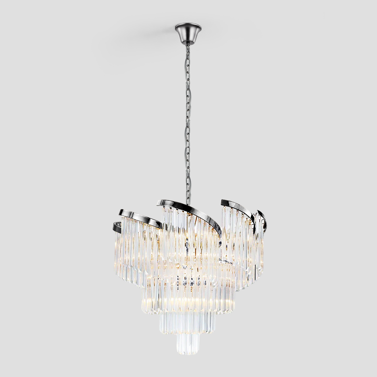 Garett Flow Crystal Chandelier
