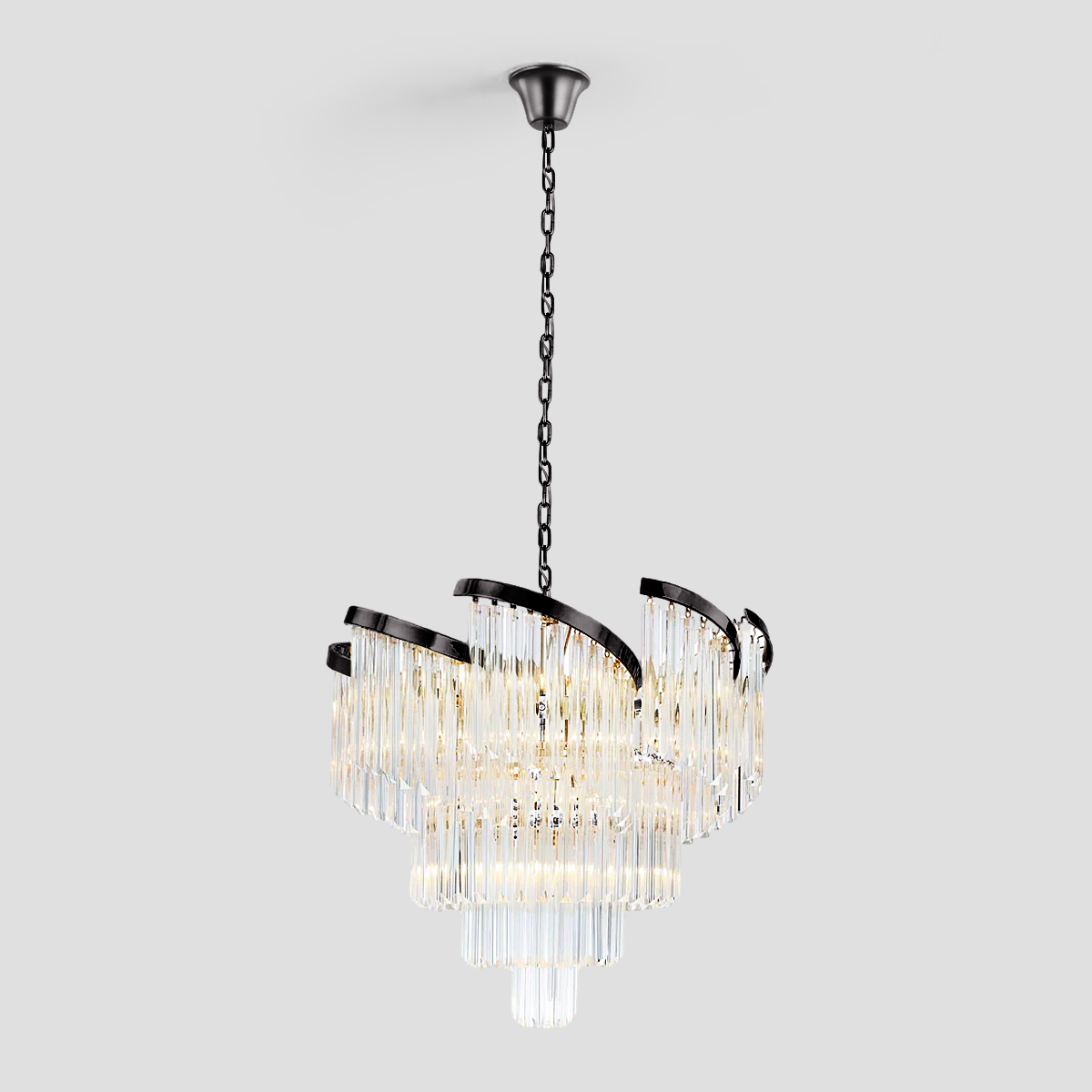 Garett Flow Crystal Chandelier