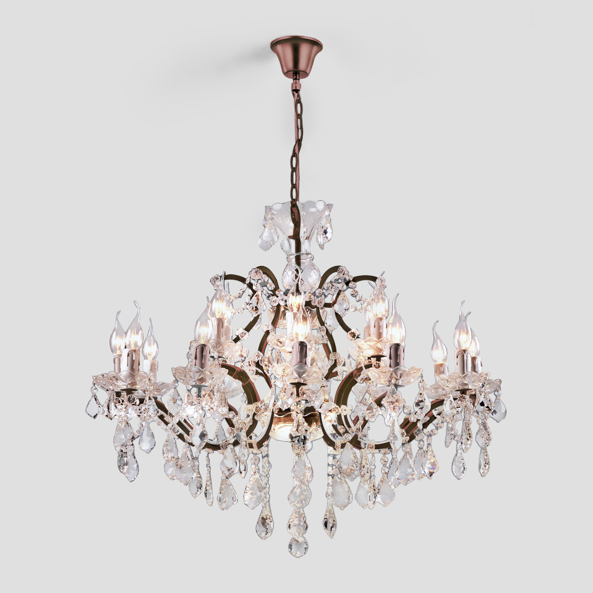 Classical Antique Crystal Chandelier