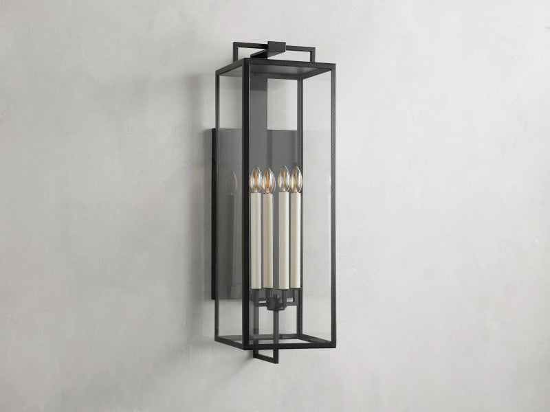 Lendrics 34" Outdoor Wall Sconce