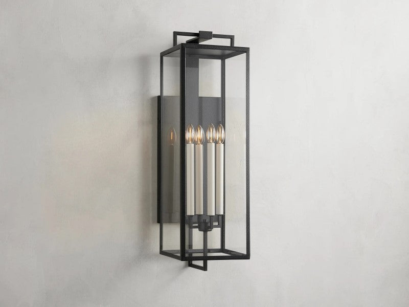 Lendrics 34" Outdoor Wall Sconce