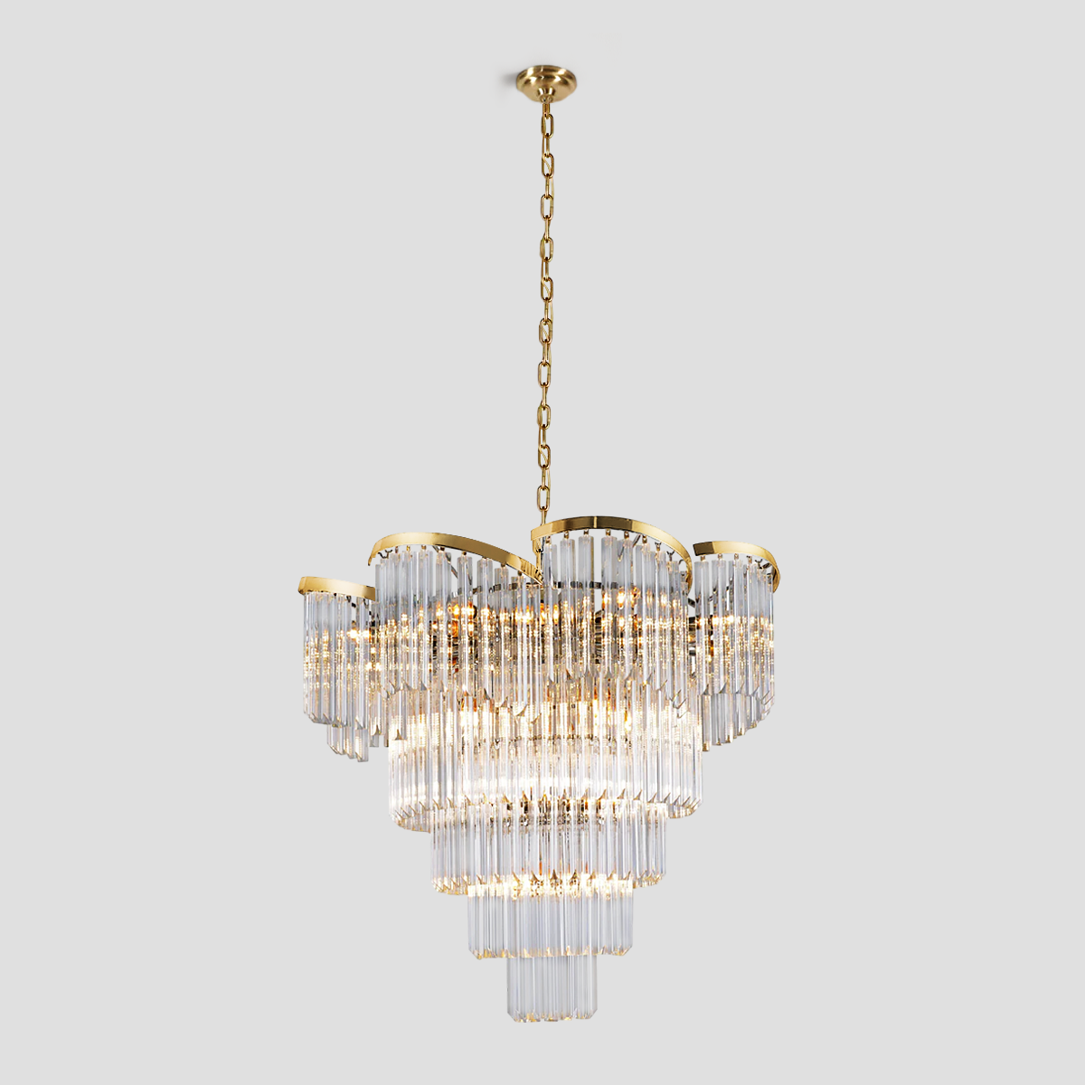 Garett Flow Crystal Chandelier
