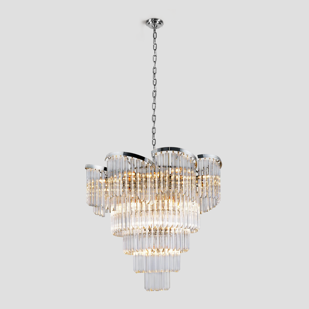 Garett Flow Crystal Chandelier